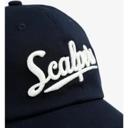 Gorra de baseball de hombre de algodón con logo frontal