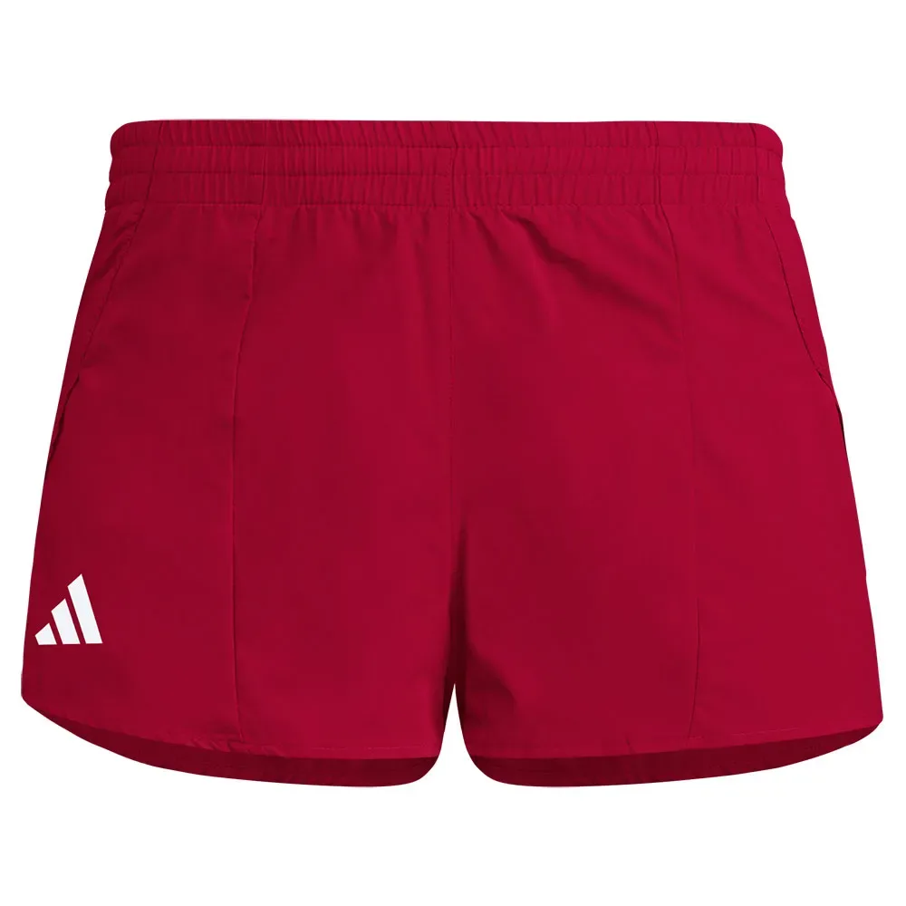 Pantaloni Corti Adizero Essentials Split Team Power Red 2 L - Adidas - FashionsVida