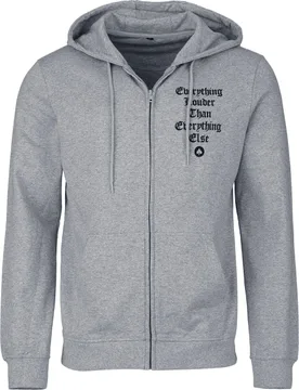 Kapuzenjacke - Everthing Louder - S bis XXL - für Männer - Größe XXL - grau - Lizenziertes Merchandise! - Männer - male - Motörhead - FashionsVida