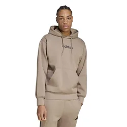 Felpa Con Cappuccio Essentials Linear Fleece Khaki Six / Black S