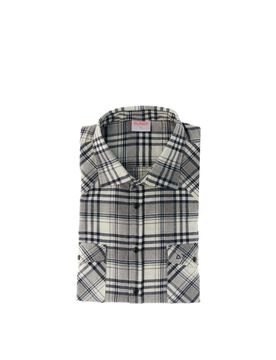 SUN68 Camicia a quadri PANNA M