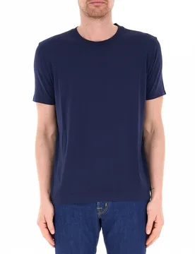XACUS T-shirt girocollo BLU NAVY M - Xacus - FashionsVida