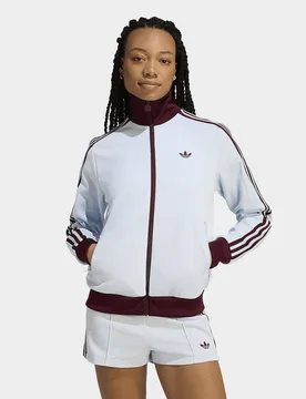 Womens Felpa Da Pista Classica - Blu, blu blu Donna taglia S - Adidas - FashionsVida