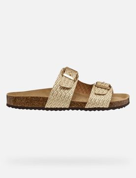 Schuhe Brionia Dame Hellgold 40 Hellgold