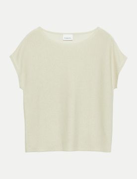 Comma Strickpullover Weiß 34