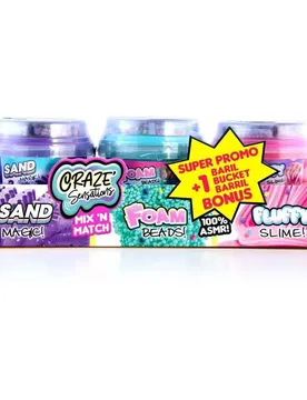 Mix E Abbinamenti Sensazioni Slime 3 Unità