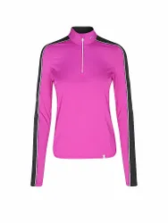 Damen Unterzieh Zipshirt Race beere 42 W