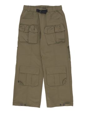 Pantalone Lungo Uomo Wide Cargo Pants Olive