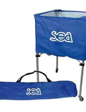 Chariot à Balles Pliable Blue Up To 15 Balles unisex
