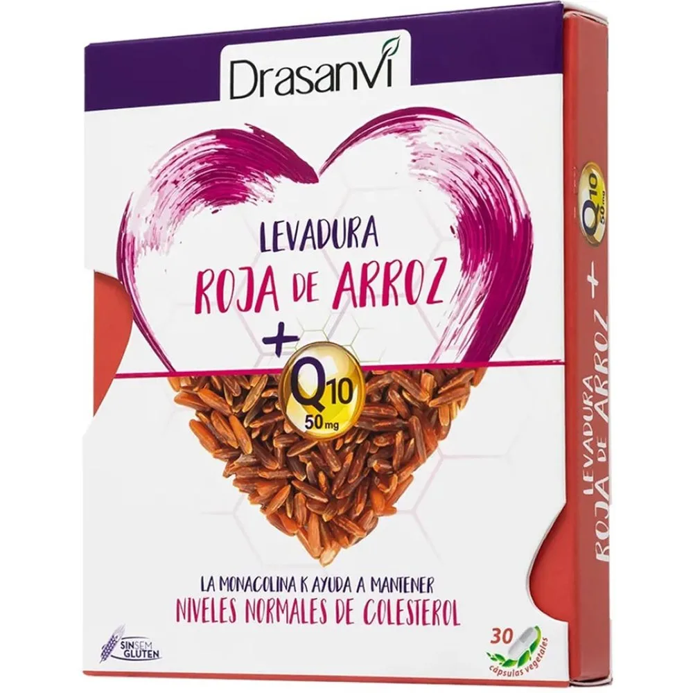 Cápsulas Levadura Roja Arroz +Q10 - Drasanvi - FashionsVida