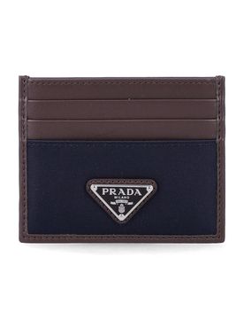Men's Recycled Polyamide & Calfskin Wallet