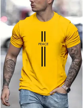 Fashion Paris Letter O-neck T-shirt Clothing Casual Minimalist Solid Color T Shirt Comfortable Soft Men's Short-sleeved T-shirts - Aliexpress - FashionsVida