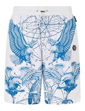 Philipp Plein Bermuda Con Fantasia