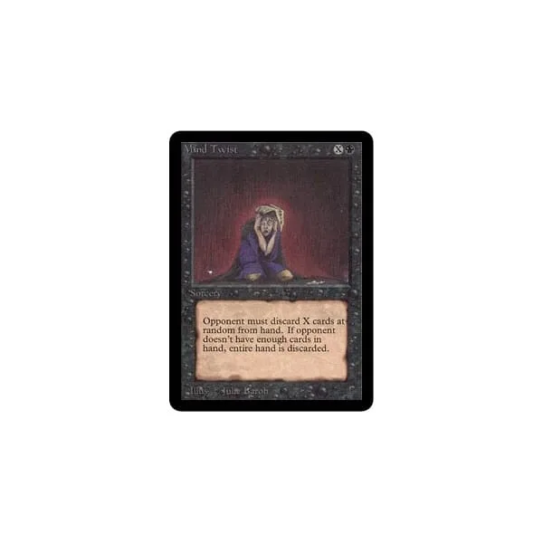 Mind Twist Alpha - Magic: The Gathering - FashionsVida