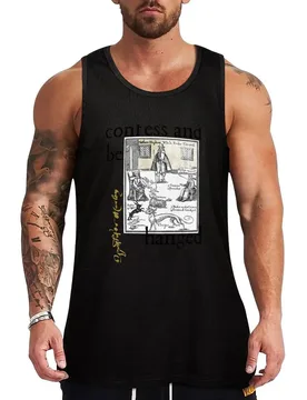 Confess and be Hanged - Christopher Marlowe Tank Top Lightweight Workout Tank Top Breathable Athletic Wear - Aliexpress - FashionsVida