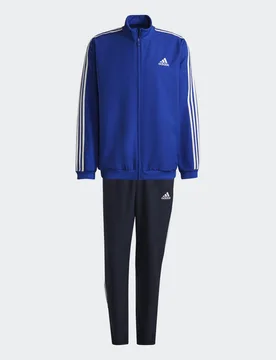 Tuta AEROREADY Essentials Regular-Fit 3-Stripes 10 (XL) Legend Ink / Bold Blue / White - Adidas - FashionsVida