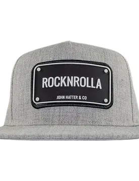 Casquette Flat Brim Rocknrolla Grey One Size unisex