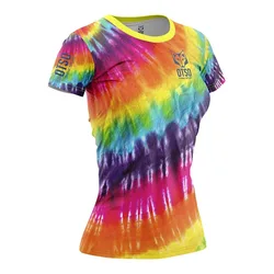 Maglietta A Maniche Corte Tie Dye Multicolour XS