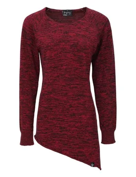 Strickpullover - FIORETTA - S - für Damen - Größe S - schwarz/rot - Frauen - female - ForPlay - FashionsVida