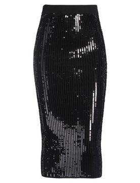 Falda midi Mujer Negro M,S,XS Mujer