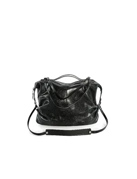 Borsa in pelle - Borsa a mano DELA EDEN ED. 1 nero - Ina Kent - FashionsVida