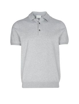 PROFUOMO Poloshirt grau L herren