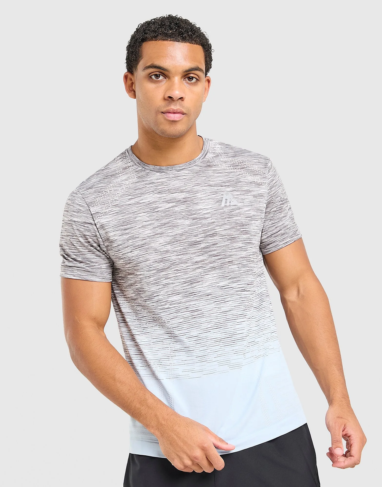 Vector Seamless T-Shirt - Herren, Grau - male - Size: L - MONTIREX - FashionsVida