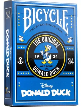 Baraja de cartas Pato Donald Disney - Bicycle - FashionsVida