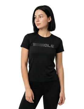Maglietta A Maniche Corte L2232801 Black - Ale - FashionsVida