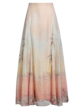 Maxi-Rock Damen Beige 1,2 Damen