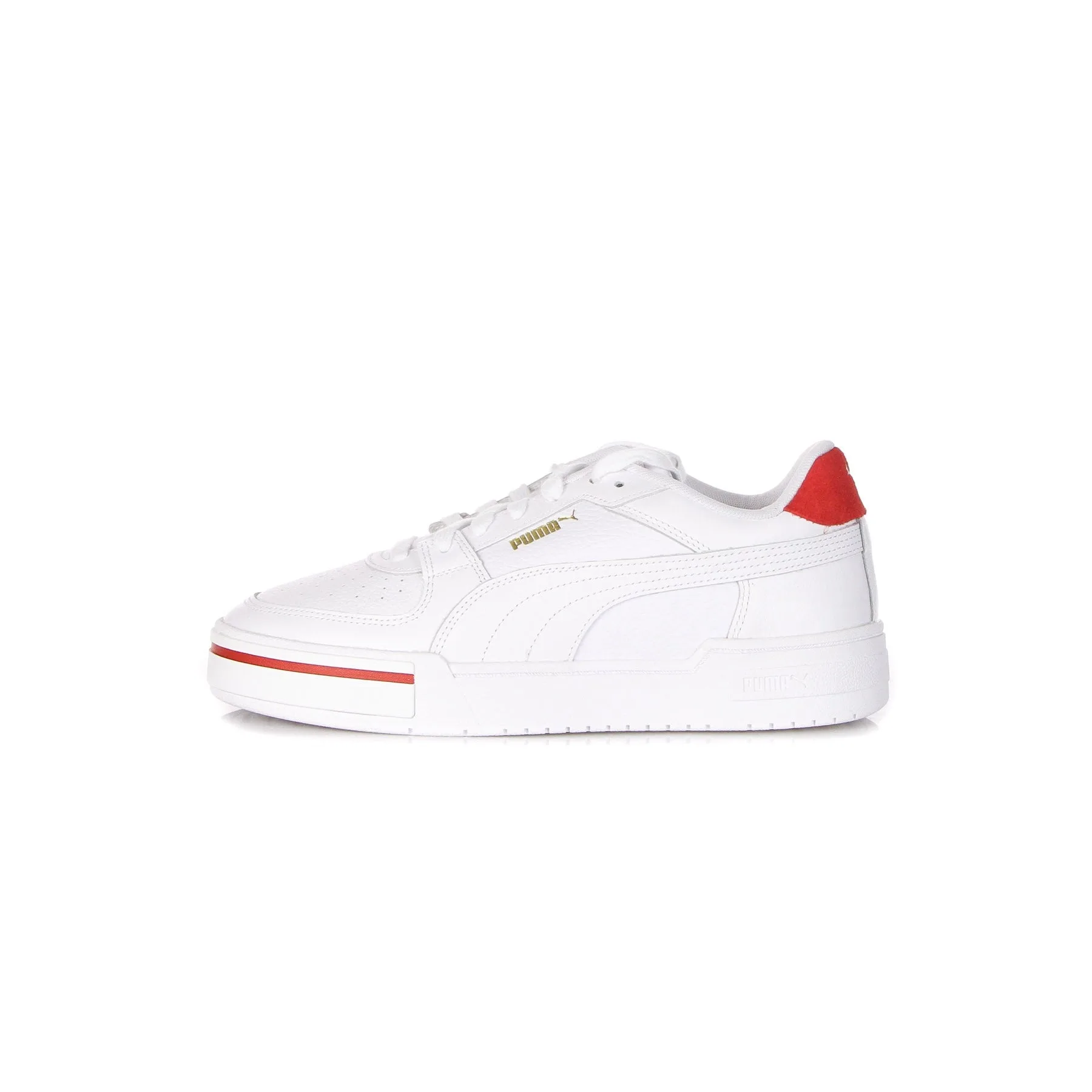 Scarpa Bassa Uomo Ca Pro Heritage White/white/high Risk Red - Puma - FashionsVida