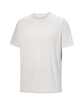 Arcteryx Maglietta tecnica da uomo Cormac Logo UV40+ crema L - 'Arc''teryx' - FashionsVida
