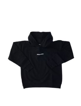Felpa con cappuccio NERO 12Y