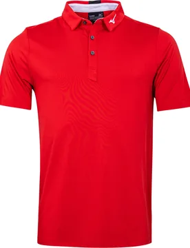 Mizuno Polo Crested, rot s - Mizuno - FashionsVida