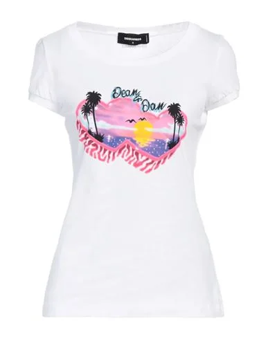 T-shirts Damen Weiß XS Damen - Dsquared2 - FashionsVida