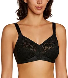 Womens Delicate Doreen N Full Cup Bra - Black - Size 46f Uk Back/cup