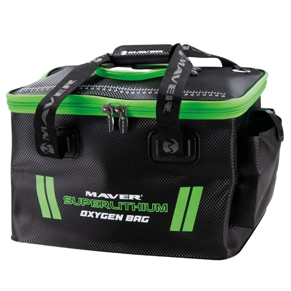 Superlithium Oxygen Tackle Stack Black / Green 40 x 26 x 26 cm unisex - Maver - FashionsVida