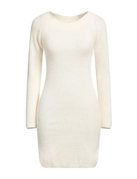 Mini-Kleid Damen Elfenbein M Damen