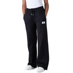 Donna Wide Leg Track Pants Black M Damen