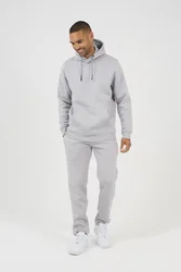 Crossover Neck Mens Hoodie and Joggers Set