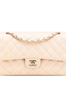 Medium Classic Iridescent Caviar Double Flap - Chanel - FashionsVida