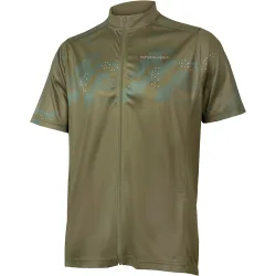 Hummvee ray maillot manga corta hombre Verde (M)