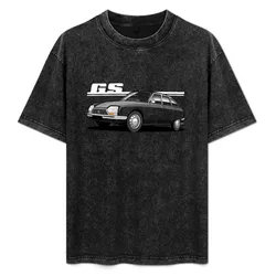 Citron GS 3/4 outline graphic illustration T-Shirt Festival Casual Short Sleeve