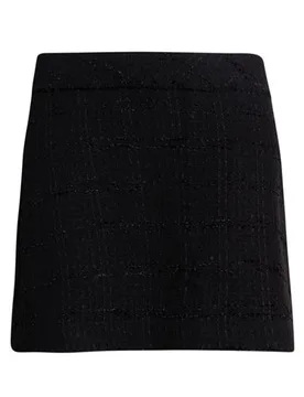 Pm Minifalda Mujer Negro XS Mujer - 8pm - FashionsVida