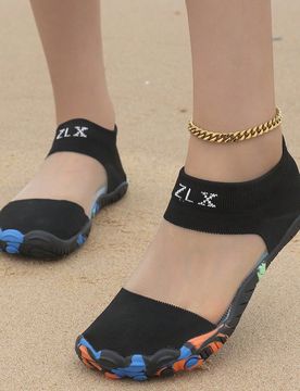 Nuevos zapatos de agua profesionales unisex para verano, zapatos acuáticos de estilo calcetín naranja, ligeros, de secado rápido y antideslizantes