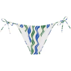Braga de bikini Aquamare con cobertura clásica, lazo y estructura