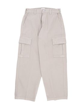 Pantalone Lungo Uomo Big Wig Cargo Denim Pant Silver Grey