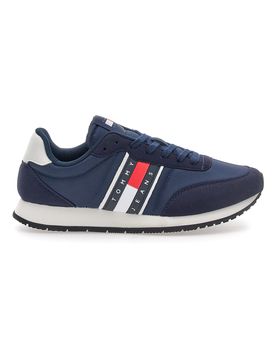 Sneakers blu stile running con soletta estraibile Tommy jeans Tjm Class Runner 41