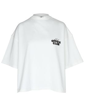 Karo Kauer Camiseta crema L
