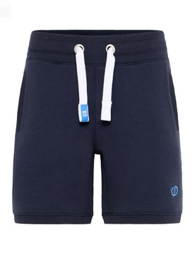 Solid Pantalón navy / blanco